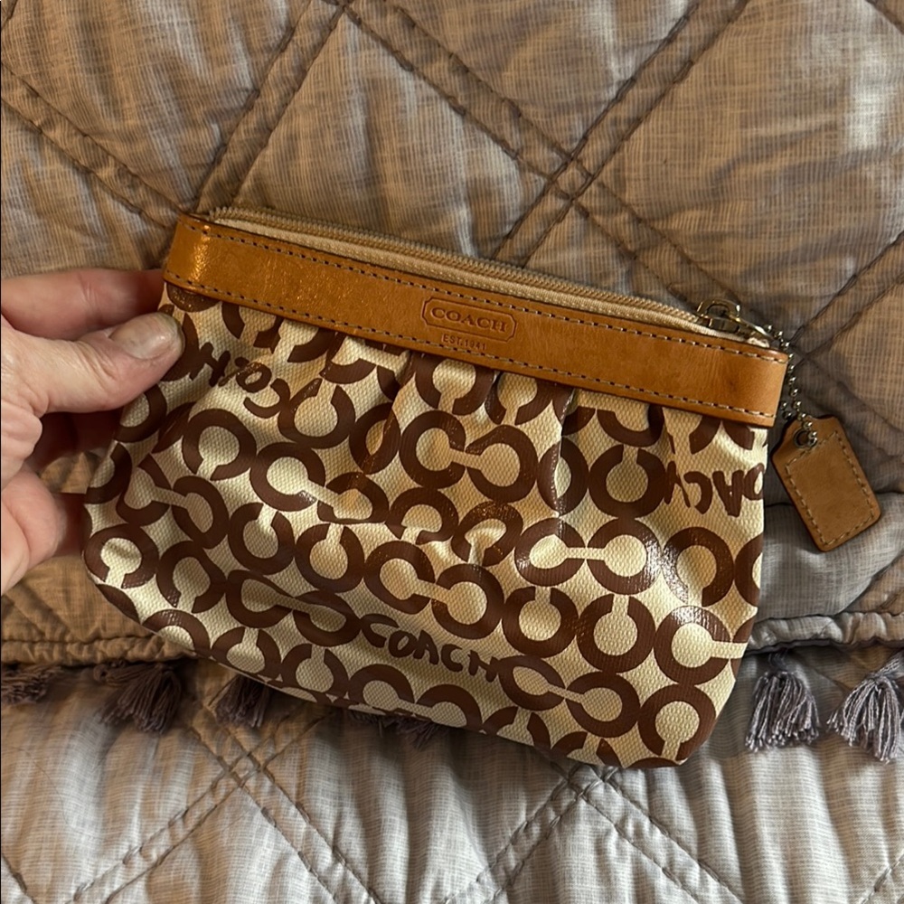 Coach Signature C Wristlet